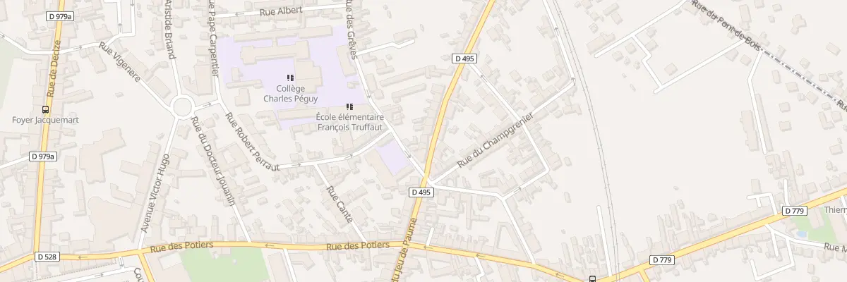 Plan du 49 Rue du Jeu de Paume à Moulins