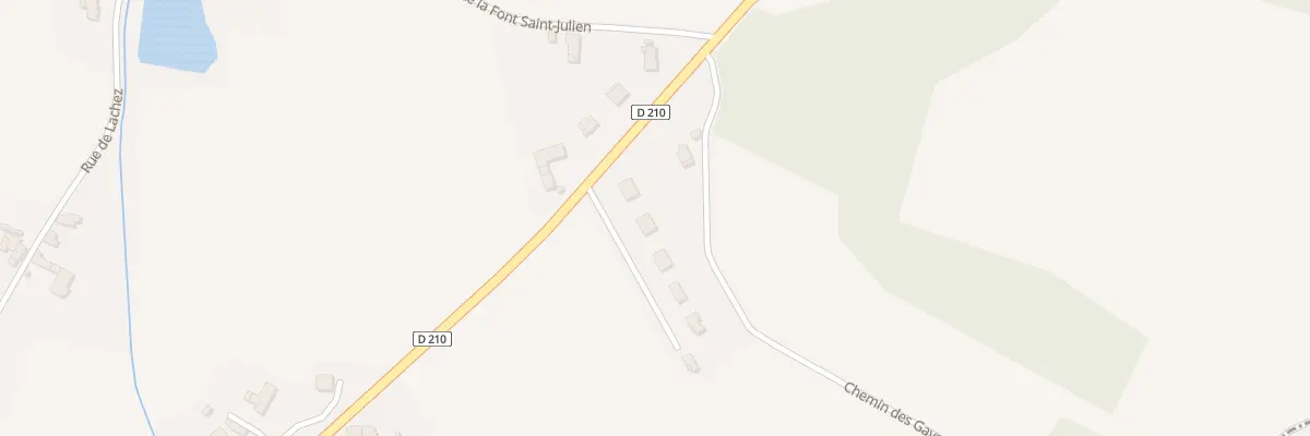 Plan du 3 Imp des Gays à Villeneuve-les-Cerfs