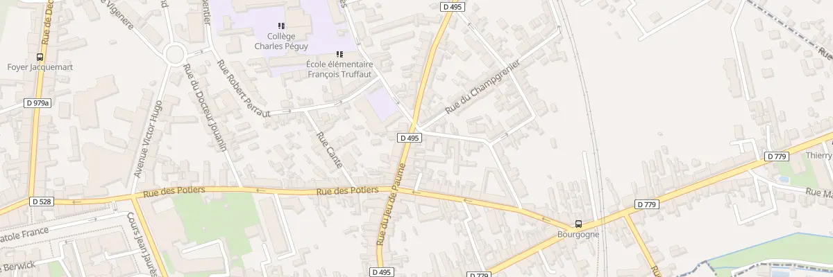 Plan du 48 Rue du Jeu de Paume à Bessay-sur-Allier