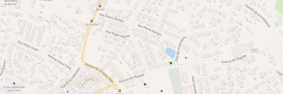 Plan du 9 Rue René Glaussel à Portiragnes