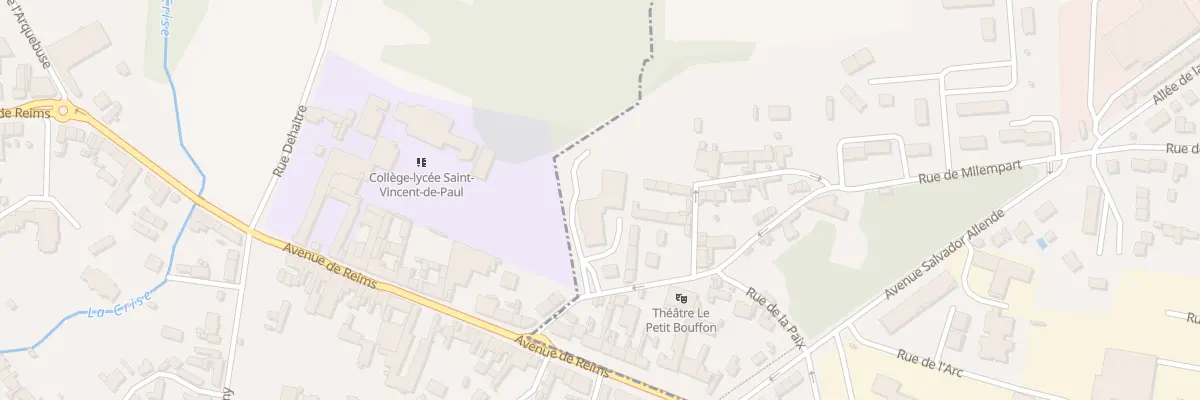 Plan du 580 Rue de Milempart à Villeneuve-Saint-Germain