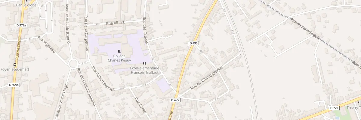 Plan du 59 Rue du Jeu de Paume à Moulins