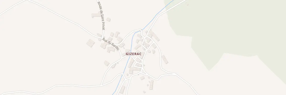 Plan du 5135 Gizerac à Saint-Léger-du-Malzieu
