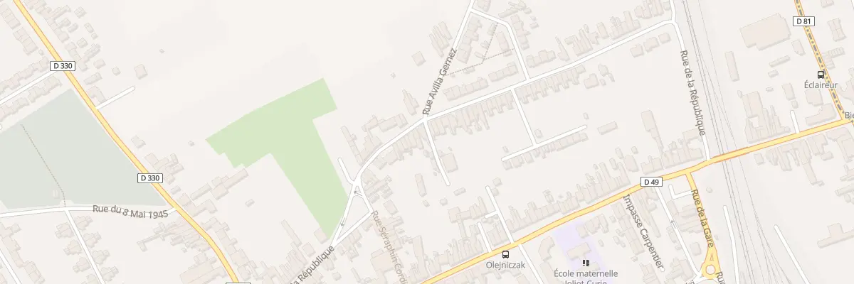 Plan du 31 Rue de la République à Rœulx