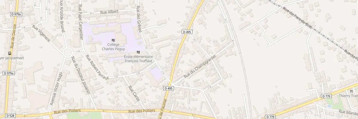 Plan du 58 Rue du Jeu de Paume à Moulins