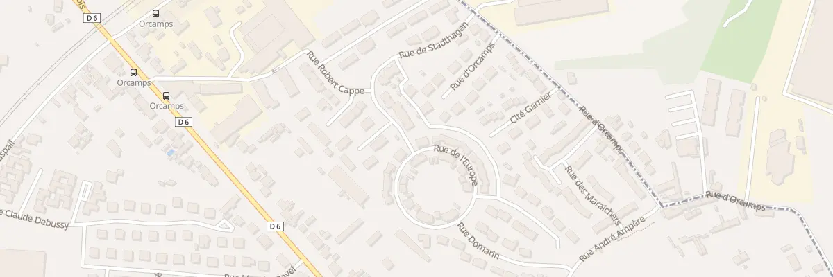 Plan du 20 Rue de l’Europe à Belleu