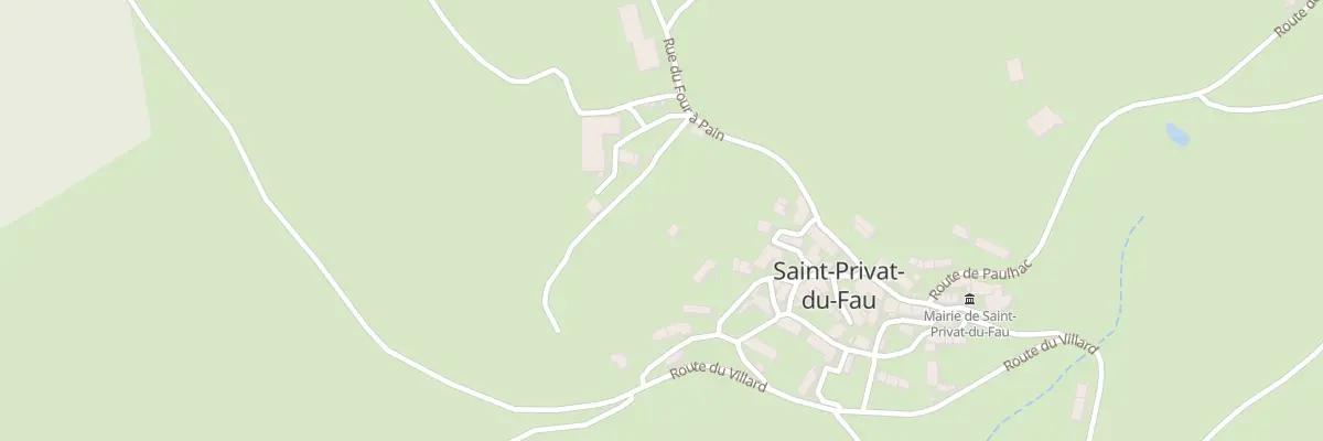 Plan du 5139 Saint Privat à Saint-Privat-du-Fau