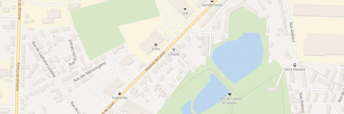 Plan du 46 Av de Laon à Soissons