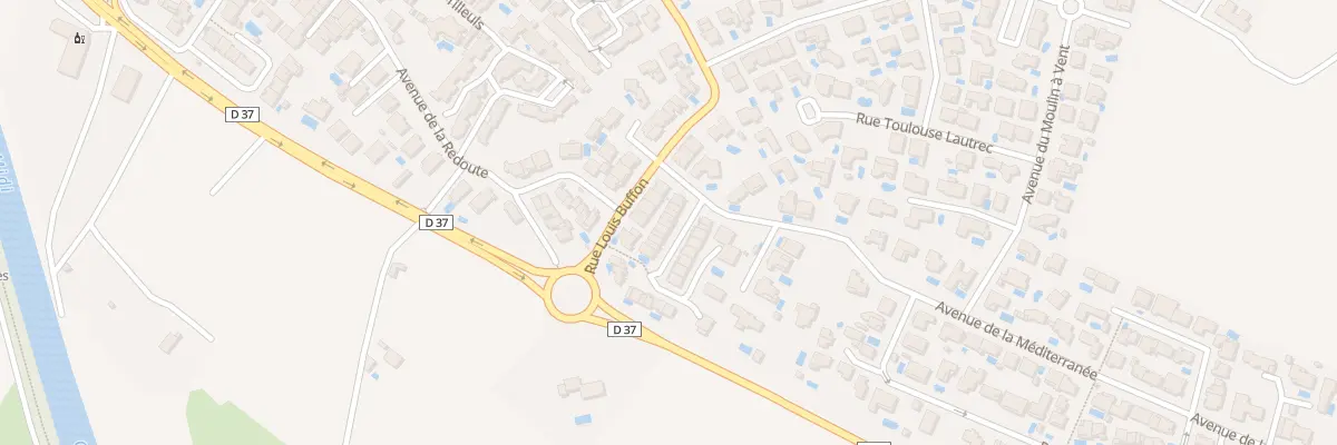 Plan du 5 Rue du Chardonneret à Portiragnes