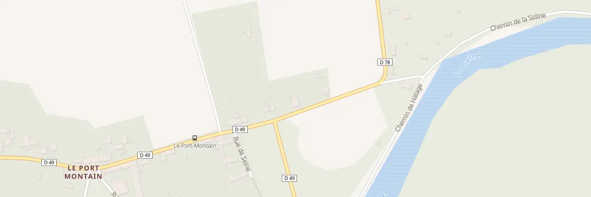 Plan du 2 Rte de Herme à Noyen-sur-Seine