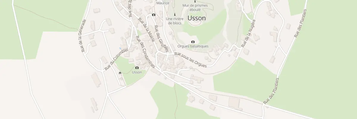 Plan du 5125 Usson à Usson
