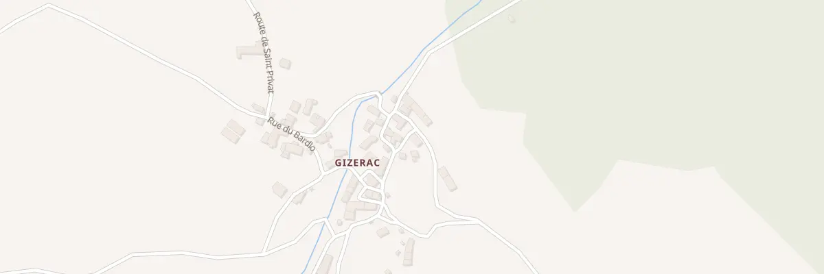Plan du 5038 Gizerac à Saint-Léger-du-Malzieu