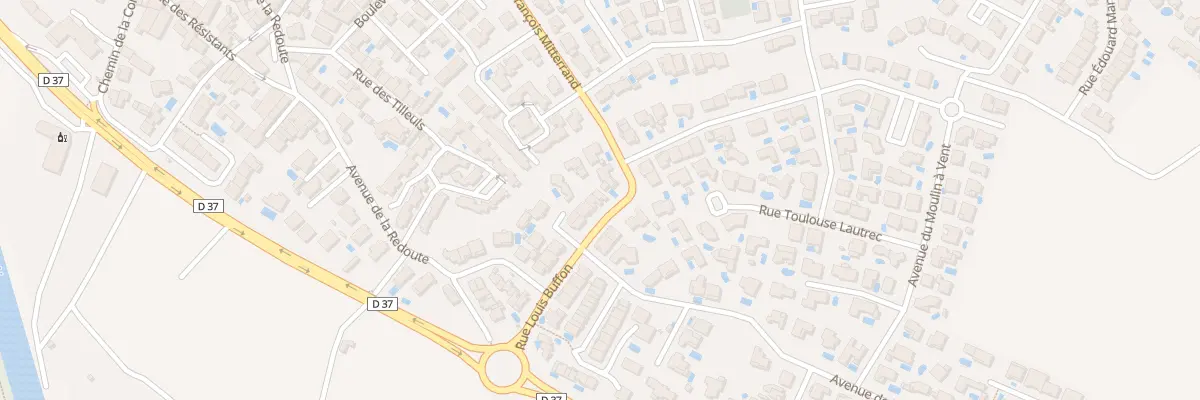 Plan du 26 Rue Louis Buffon à Portiragnes