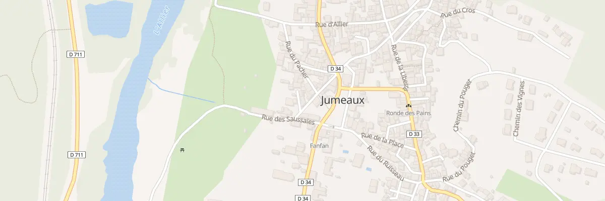 Plan du 8 Rue de la Batellerie à Jumeaux