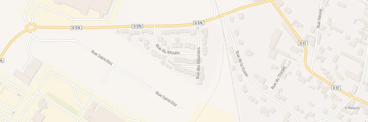 Plan du 20 Rue du Moulin à Itancourt