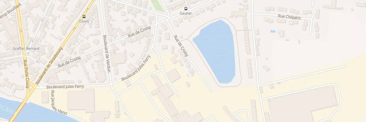 Plan du 52B Rue de Croisy à Soissons