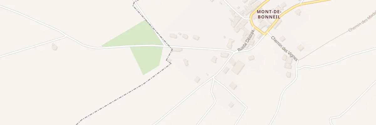 Plan du 1 Rte du Château d’Eau à Bonneil
