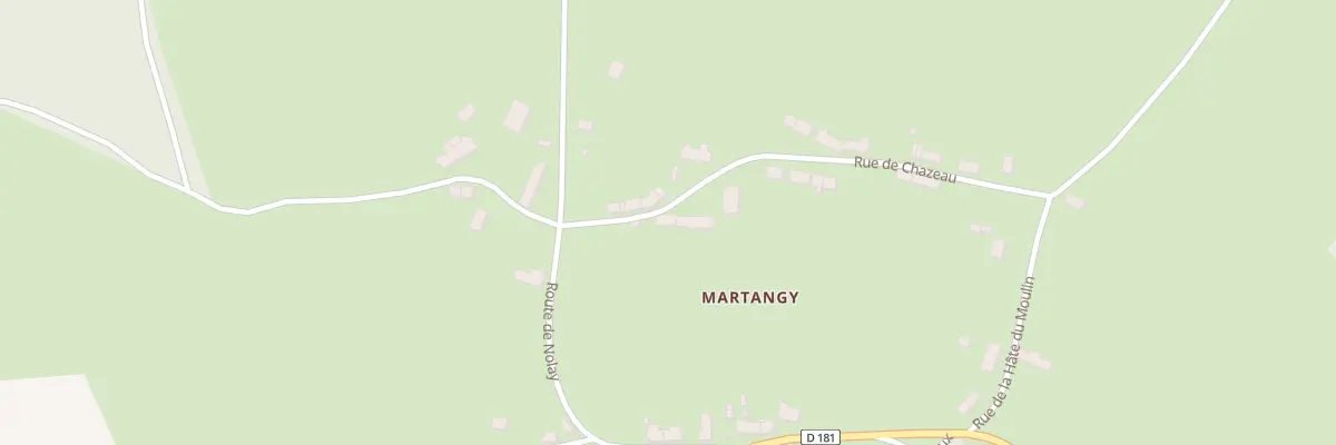 Plan du 248 Martangy à Nolay