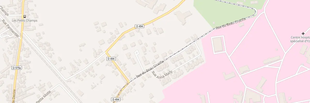 Plan du 12B Rue du Beau Crucifix à Moulins