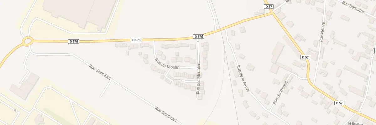Plan du 9 Rue du Moulin à Itancourt