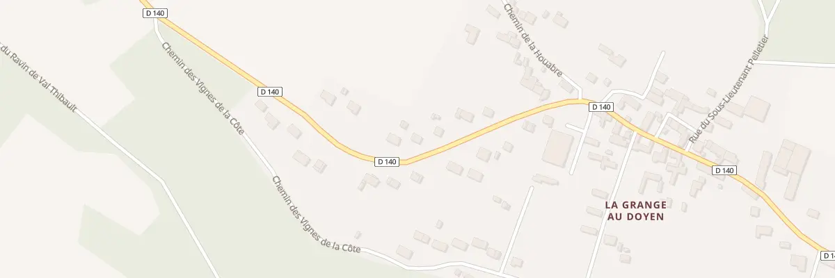 Plan du 11 Rue de la Forêt d’Othe à Véron
