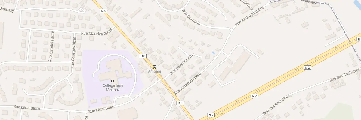 Plan du 20 Rue Henri Cottin à Belleu