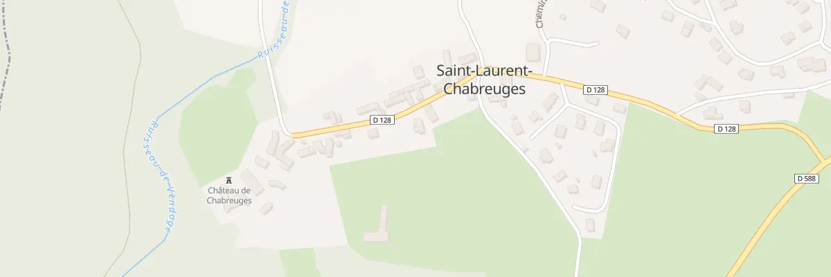 Plan du 5058 Chabreuges à Saint-Laurent-Chabreuges