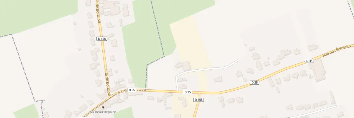 Plan du 7 Rue des Epineaux à Brillon