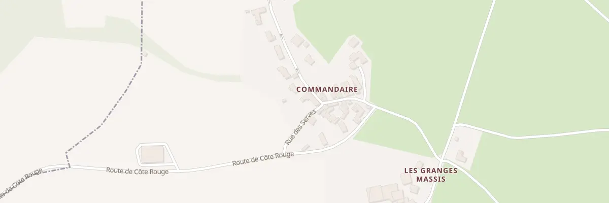 Plan du 5057 Commandaire à Usson