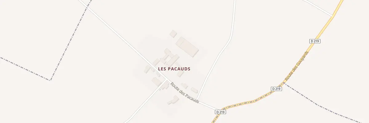 Plan du 7 Rte des Pacauds à Paray-sous-Briailles