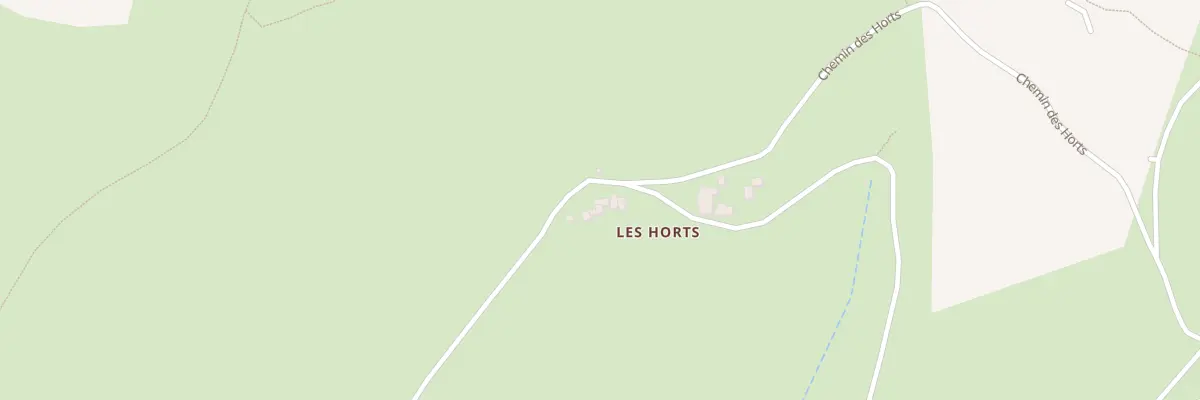 Plan du 5174 Les Horts à Hures-la-Parade