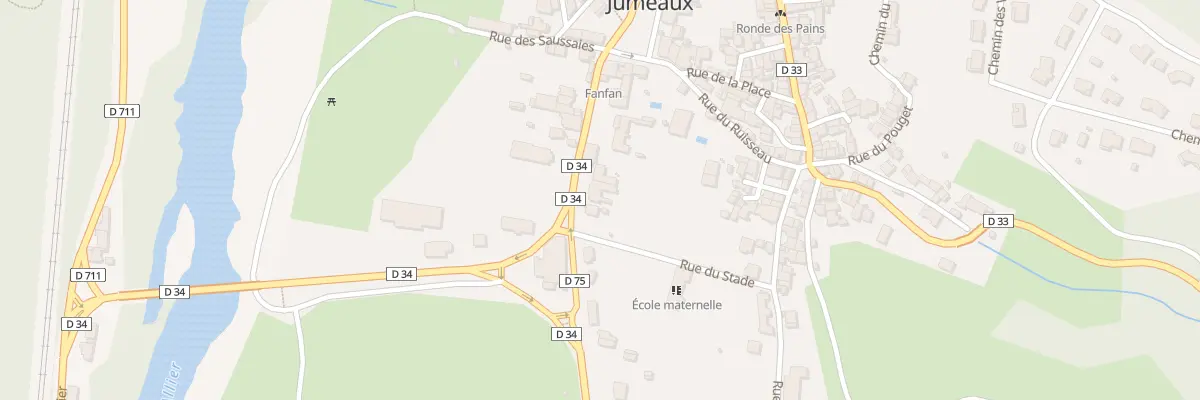 Plan du 19 Rue du Pont d’Allier à Jumeaux