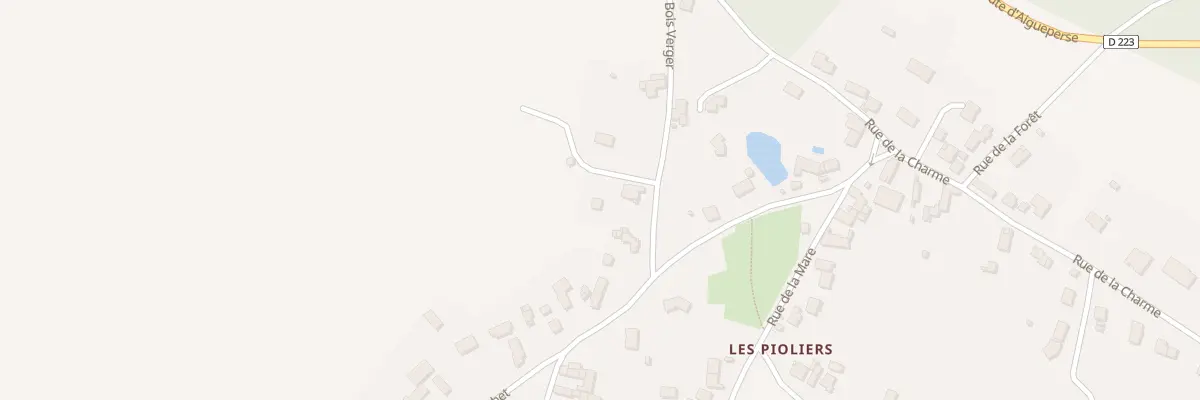 Plan du 2 Rue de la Fontaine du Tonneau à Villeneuve-les-Cerfs