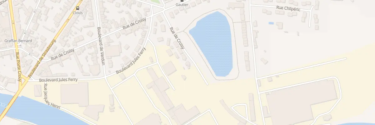 Plan du 52Q Rue de Croisy à Soissons