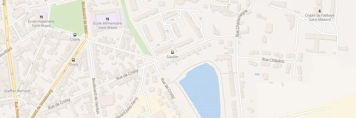 Plan du 60 Rue de Croisy à Soissons