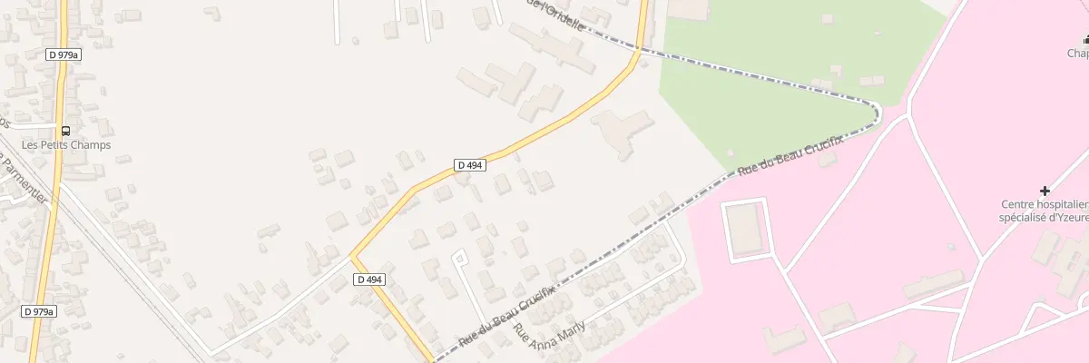 Plan du 41 Rue de la Motte à Moulins
