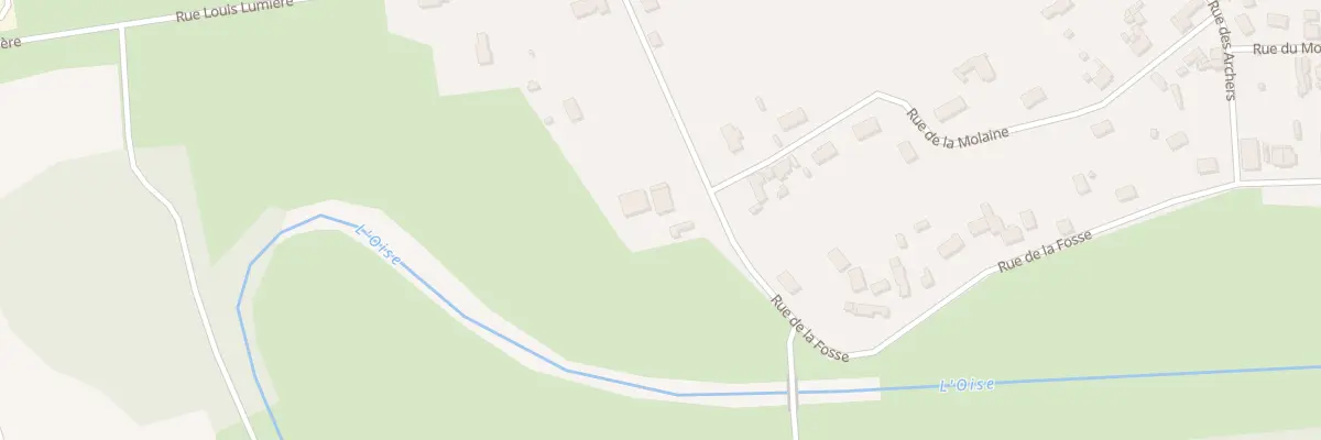 Plan du 6 Rue de la Fosse à Beautor