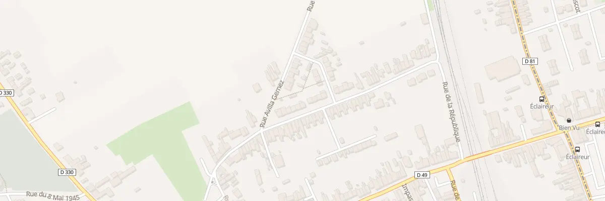 Plan du 70 Rue de la République à Rœulx