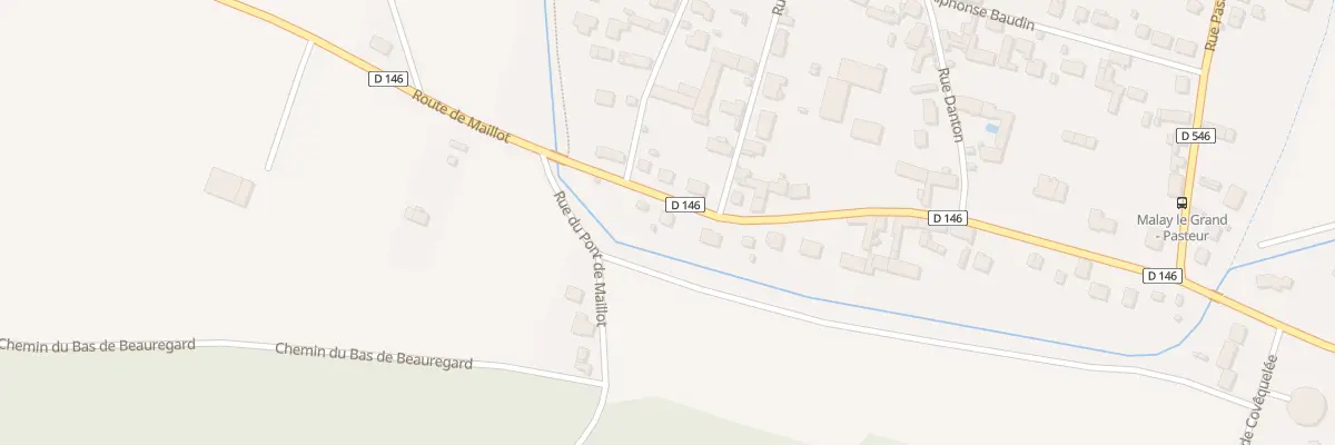 Plan du 4 Rue Carnot à Malay-le-Grand