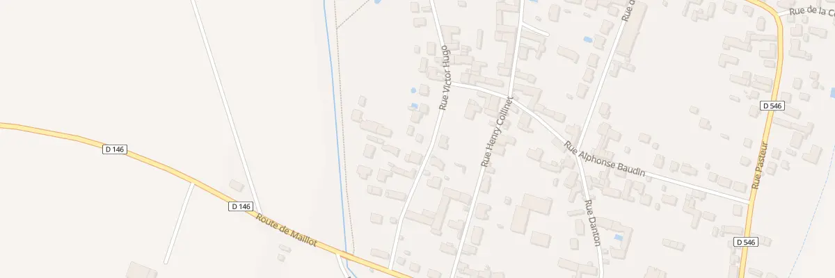 Plan du 74 Rue Victor Hugo à Malay-le-Grand