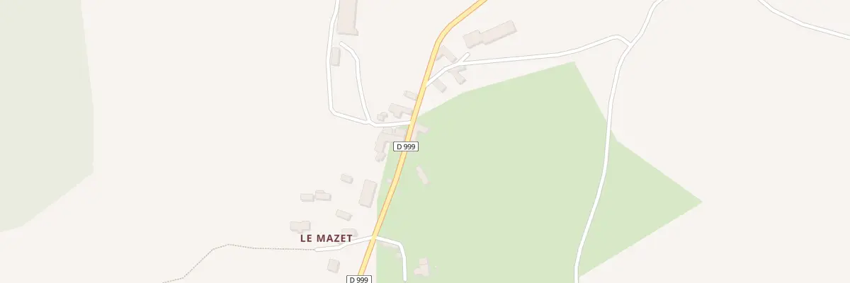 Plan du 5106 Le Mazet à Lachamp-Ribennes