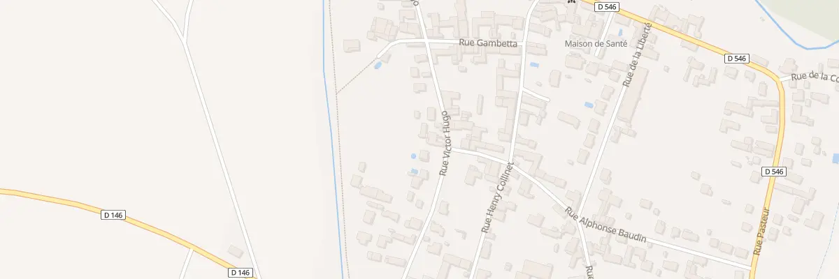 Plan du 64B Rue Victor Hugo à Malay-le-Grand