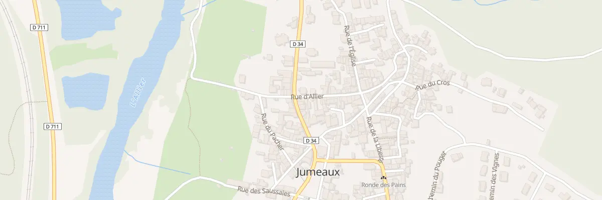 Plan du 12 Rue d’Auzat à Jumeaux