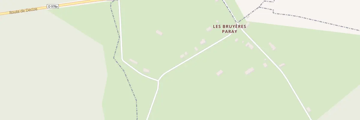 Plan du 47 Les Bruyeres Paray à Saint-Parize-en-Viry
