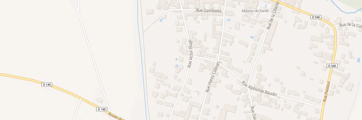 Plan du 66B Rue Victor Hugo à Malay-le-Grand