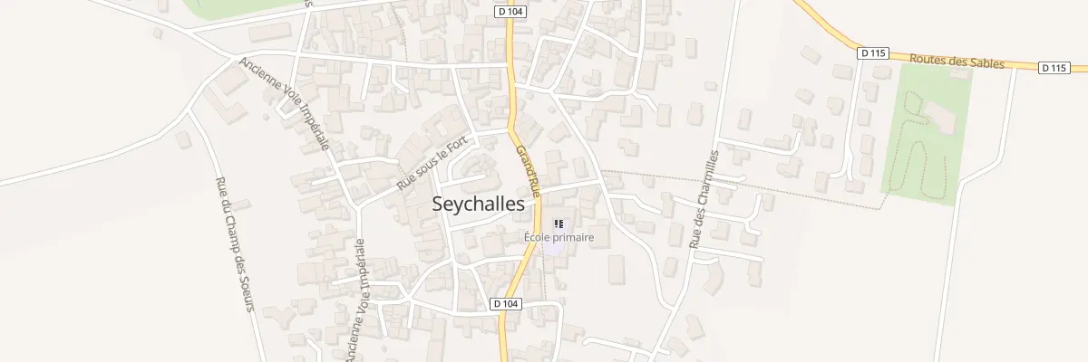 Plan du 27 Rue Grand’Rue à Seychalles