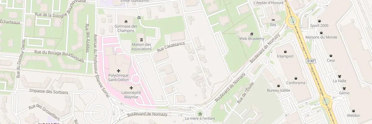 Plan du 41 Rue des Champins à Moulins