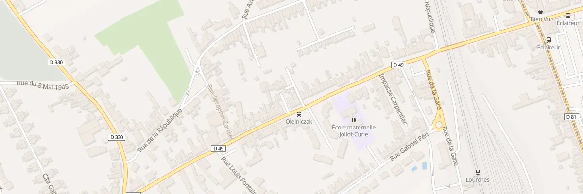 Plan du 74 Rue Jean Jaurès à Rœulx