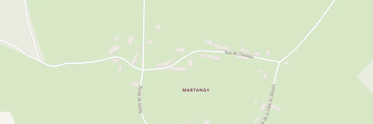Plan du 4 Rue de Chazeau à Nolay