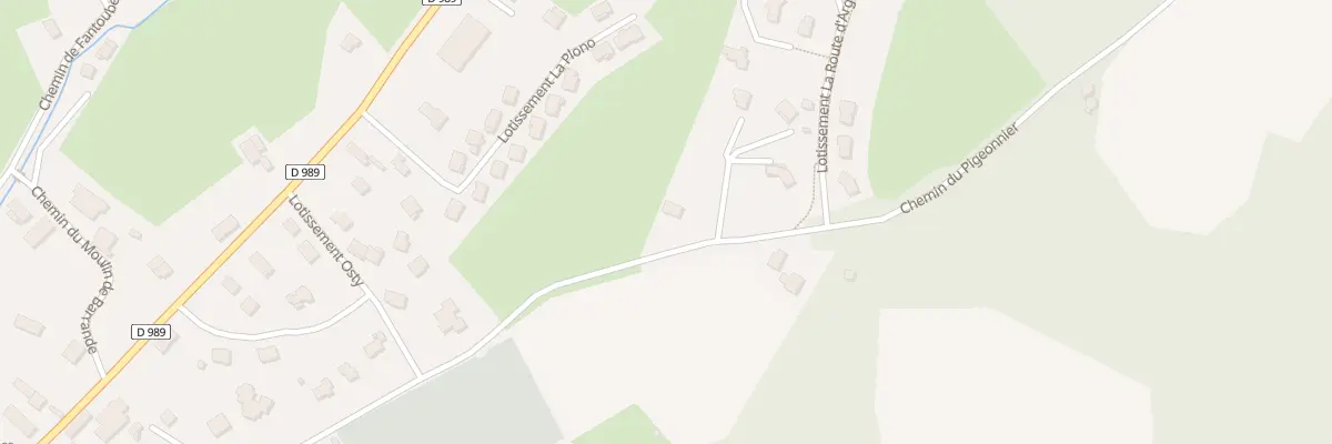 Plan du 5412 Che du Pigeonnier au Malzieu-Ville
